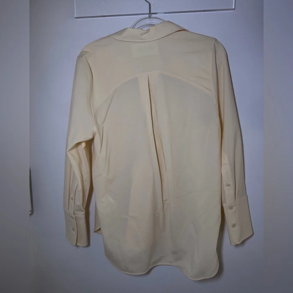 Cos oversized butter yellow button down - Picture 8 of 8